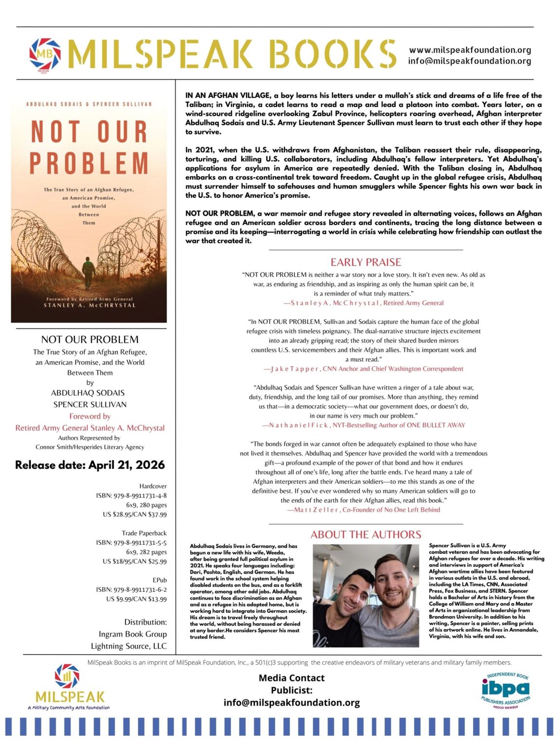 Not Our Problem – Milspeak Foundation